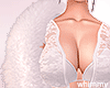 Lace White Fur Jacket