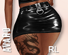 Faux Leather Skirt RL