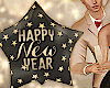 New Year Pose w Balloons