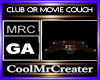 CLUB OR MOVIE COUCH
