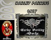 Harley Parking Sign