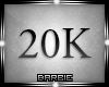 20k Sticker