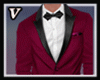 V| Maroon Suit