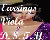 DS* EARRINGS LILA