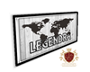 LEGENDRA WorldMAp Canvas