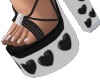 D*BIMBO Heart Sandals