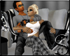 ~SIM~Striped CuddleChair