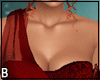 Crimson Sheath Gown