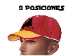 gorra spain 9 posiciones