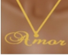 Gold Amor Necklace 