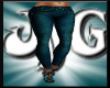 JjG Teal Skinny Jeans