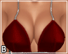 Red Side Diamond Gown