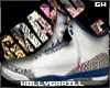 HG- True Blue Jordan 3