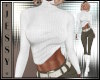 [J] Yoya White Sweater