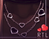 R| Black Silver|Necklace
