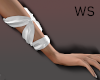 White Wrap Ribbon Right