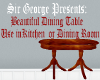 SG Antique Dinner Table