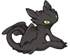 Toothless the dragon!~