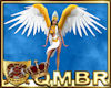 QMBR Wings Gold&White