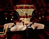 *S* RED/GOLD Chandelier