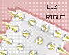 !!D Ankle Spike Yellow R