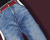 High waist loose jeans