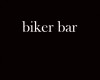biker bar sign