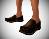 Brown slippers