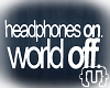 {T} Headphones #2 Wall