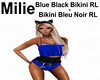 M*Bikini Bleu Noir*RL