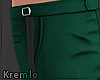 Green Tuxedo Pants