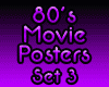 80's Movie Posters Set 3