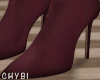 C~Pink Fall Boots