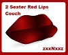 Hot Lips Couch RED