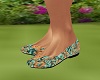 Summer Floral Flats II