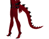 Red and Black Wyrm Tail