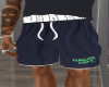 Navy Blu/Green GD Shorts