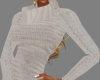 White Wool Mini Dress