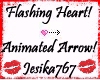 Heart Arrow Sticker