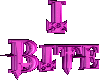 3D - I Bite (pink)
