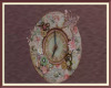 Vintage Rose Clock