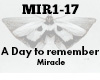 Day to Remember Miracle