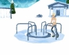 snow merry-go-round