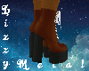 Mabel Boots Orange
