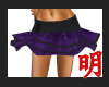 (T)Purple Frilly Skirt
