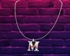 necklaces letra M hombre