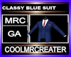 CLASSY BLUE SUIT
