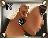 "NzI Dark Heart Earrings