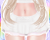 🌙 Bunny Skirt White