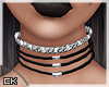 K| Honor Choker+Chain